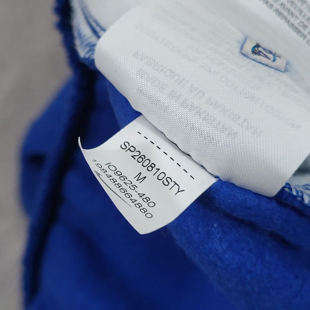 Nike Sportswear Club Fleece Shorts Mens Medium Blue White Colorblock IO9625-480 - Picture 9 of 12